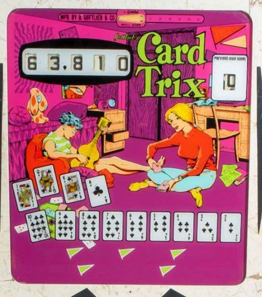 Card Trix backglass
