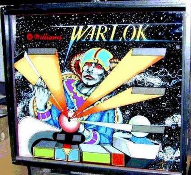 Warlok backglass