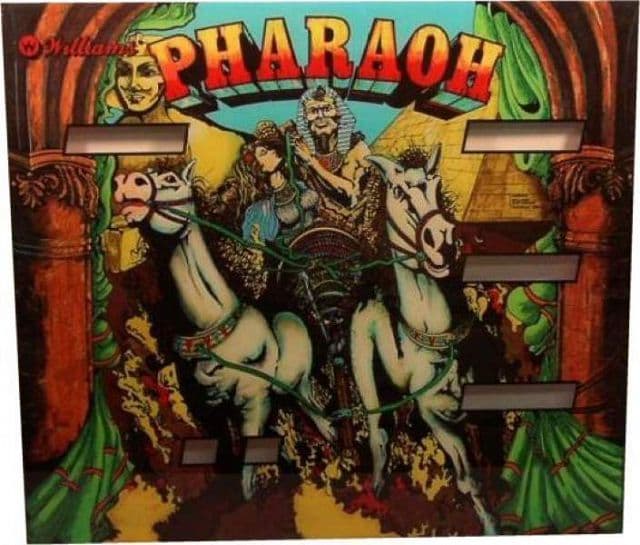 Pharaoh backglass