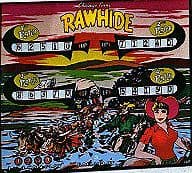 Rawhide backglass