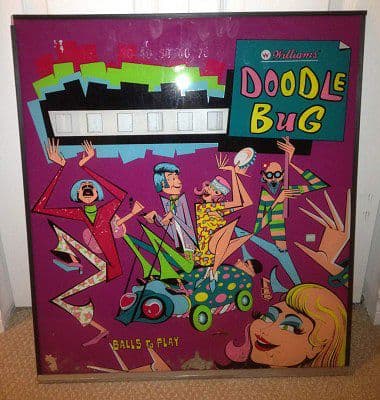 Doodle Bug backglass