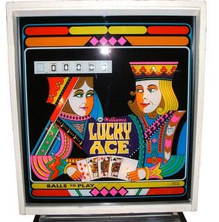 Lucky Ace backglass
