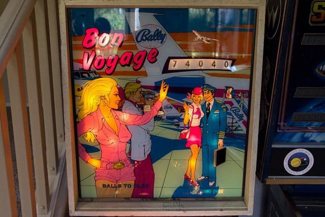 Bon Voyage backglass