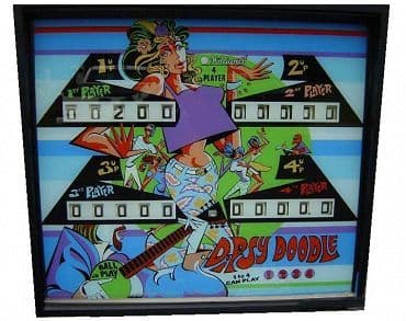 Dipsy Doodle backglass