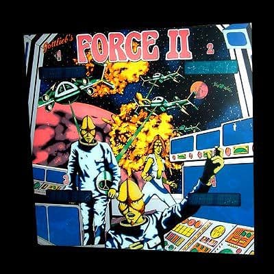 Force II backglass