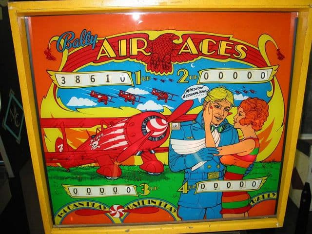 Air Aces backglass