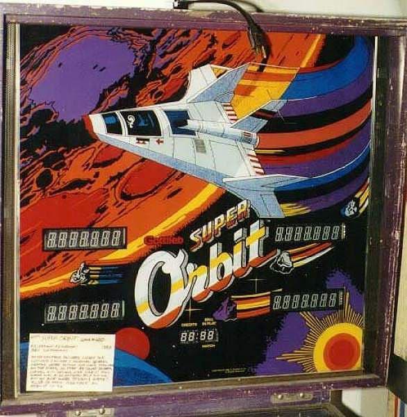 Super Orbit backglass