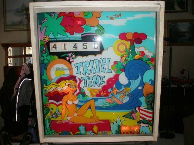 Travel Time backglass