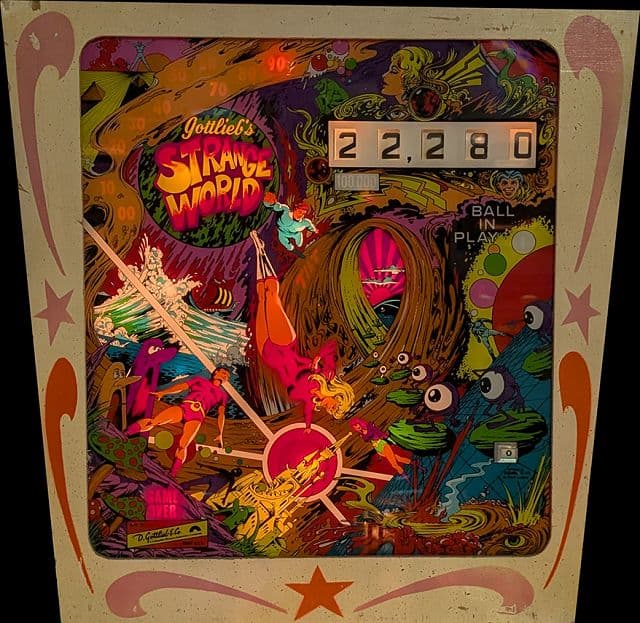 Strange World backglass