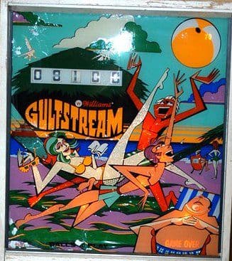 Gulfstream backglass