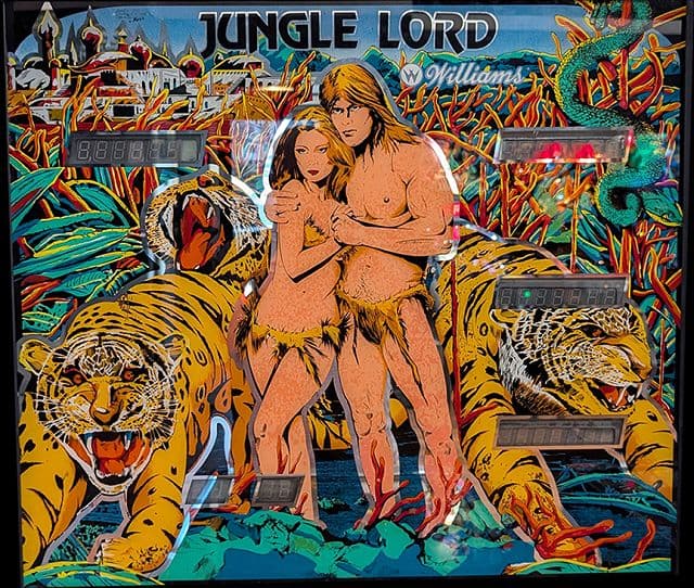 Jungle Lord backglass