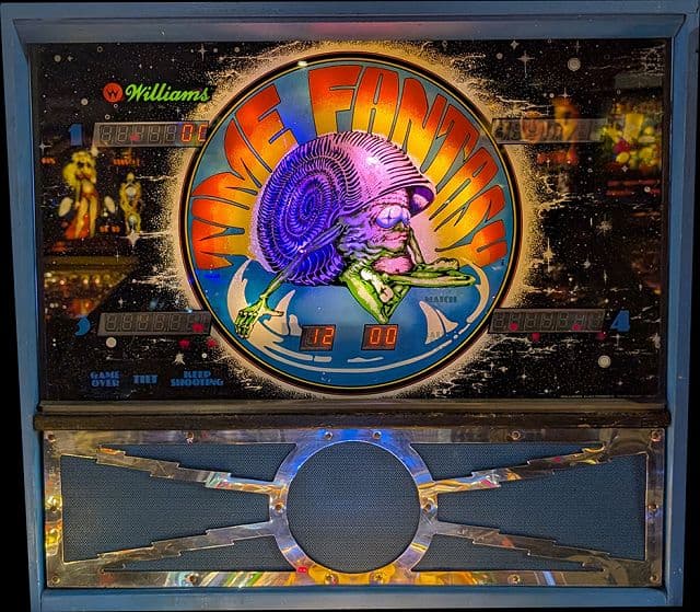 Time Fantasy backglass