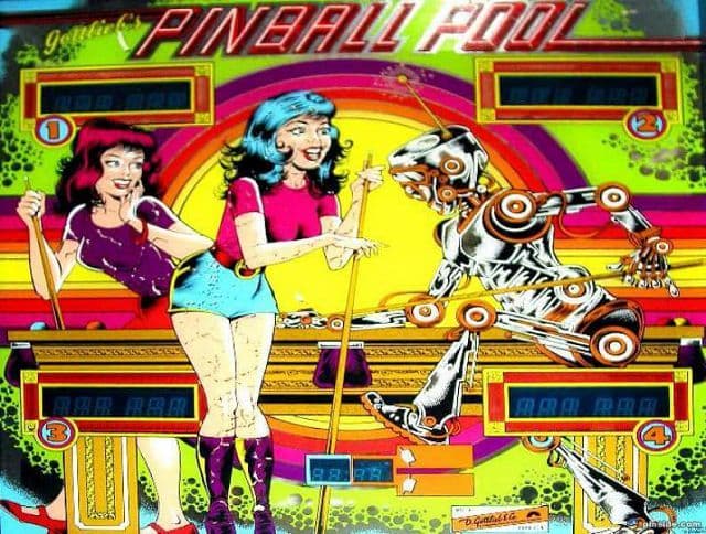 Pinball Pool backglass